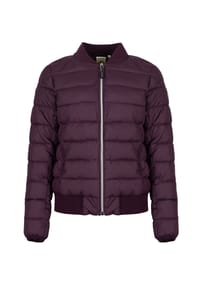 ROADSIGN® australia - Damen Jacke Urban Biker gesteppter Look mit Biker-Akzenten für urbane Streetstyles - rot