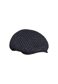 LERROS - Schiebermütze GATSBY mit Hahnentrittmuster - CLASSIC NAVY