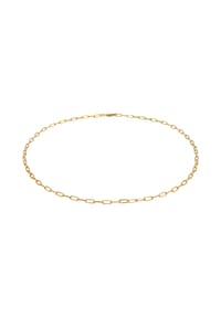elli. - Halskette Glieder Oval Grob Basic Chain Optik 925 Silber - Silber