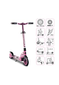 SIX DEGREES - Aluminium Scooter Junior 180/145 mm pink - pink