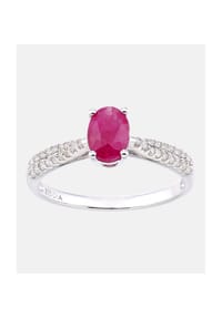 Diamant L'eternel - Ring, mit 0.15 ct Diamant, 375 Weißgold - white gold