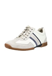 PIUS GABOR - Veloursleder/Mesh Sneaker - Weiß/Blau