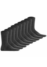Hudson - Unisex Socken, 9er Pack - Simply, Basic Socken, einfarbig - Beige meliert