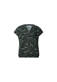 Street One - Shirtbluse, Split-Neck, für Damen - 37504 SALSA RED