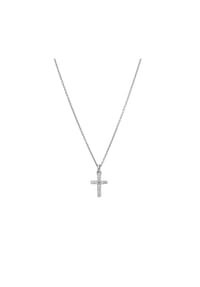 LYOMI - Anhänger mit Kette 585/- Gold 11 Diamant Lab Grown 0,14ct. - weiß