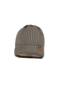 maximo® - BABY-Umschlagmütze, Rippe Futter - cork washed