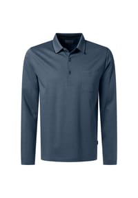 pierre cardin - Langarmshirt mit klassischem Kragen - Bering Sea