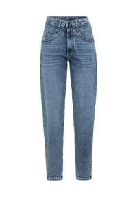 camel active - Mom Fit 5-Pocket Jeans - Jeans Blau
