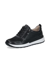 Caprice - Halbschuhe, Reißverschluss, für Damen - BLACK/WHITE SOLE