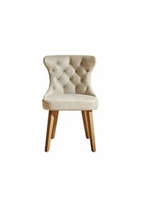 LOBERON - Stuhl Cléroux beige/braun - beige/braun