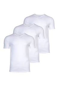 BOSS - Unterhemd, Baumwolle, V-Ausschnitt, für Herren  - 001 BLACK