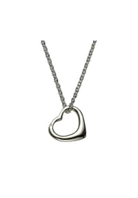 zeeme KIDS - Halskette 925/- Sterling Silber ohne Stein - weiß