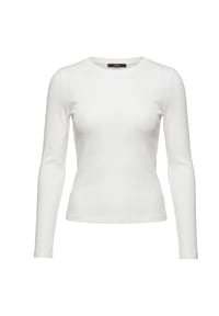 zero - Rundhals-Shirt figurbetont - Chocolate Plum