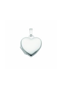 Adelia's - Damen Silber Schmuck 925 Silber Medaillon Anhänger - silber