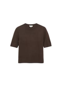 s.Oliver - Strickpullover, Kurzarm, für Damen - 85W0 BROWN