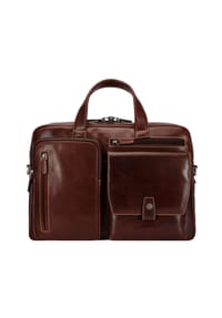 JEKYLL & HIDE Oxford - Oxford Aktentasche Leder 38 cm Laptopfach - mocha
