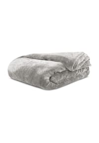 Aspero® - Flanell-Bettdeckenbezug DUNKERQUE - Anthrazit