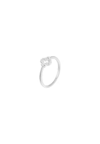 XENOX CLOVER - Damen Ring, 925er Sterling Silber - SILBER