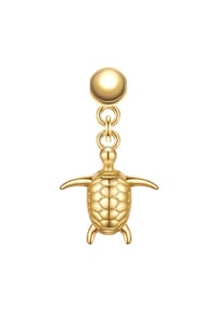 GLANZSTÜCKE MÜNCHEN - Glanzstücke München Charm Schildkröte Sterling Silber 50084187 - gelbgold