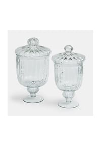 LOBERON - Glasdose 2er Set Mélomiane klar - klar