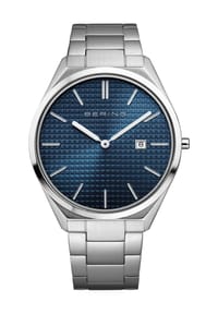 BERING ULTRA SLIM - Herren Armbanduhr "17240-707" - BLAU