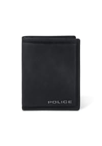 POLICE - Geldbörse Leder 9 cm - black