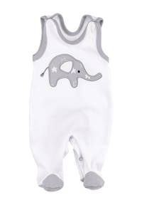 BABY SWEETS 2tlg Set Strampler + Shirt Little Elephant Bild 3