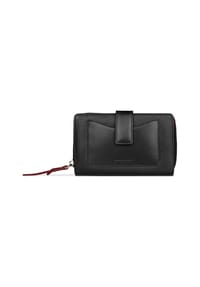 bugatti Viola - Viola Geldbörse RFID Schutz Leder 16 cm - schwarz-rot