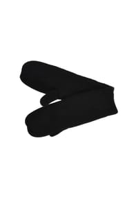 SEEBERGER - Fäustlinge, Rippbündchen, für Damen - 10 BLACK
