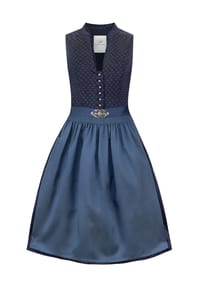 STOCKERPOINT - Dirndl Marlina, V-Ausschnitt, für Damen - DUNKELBLAU