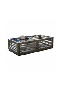 LOBERON - Couchtisch Trowbridge braun - braun