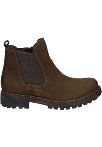 JOSEF SEIBEL - Leder/Textil Stiefelette - Braun/Grau