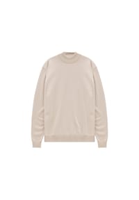 BEYRO - Pullover BP201 mit Stehkragen in Regular Fit - BLACK