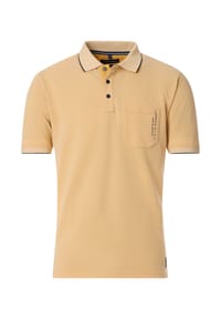 CASAMODA - Herren Polo-Shirt uni - Dunkelblau
