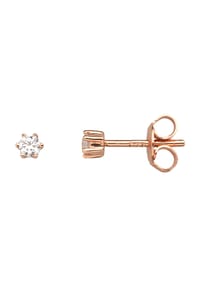 XENOX - Damen Ohrstecker "XS3515R", 925er Silber - roségold