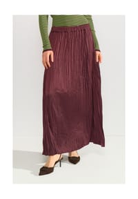 Nümph - Plisseerock, lang, für Damen - 2730  FIG