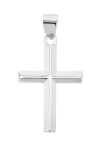 Adelia's Cross Collection - Anhänger – Kreuz Kreuzanhänger aus 925 Silber - silber