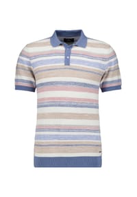 RAGMAN - Poloshirt, Baumwolle, für Herren - 978 BLAU