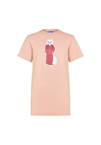 CAT by manii'ta lacitta - Shirtkleid Pajamas Cat - pink