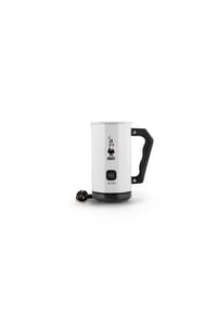 BIALETTI - Milchaufschäumer Elettric Mk02, 300ml, Elektrisch, Edelstahl, Weiß - Schwarz