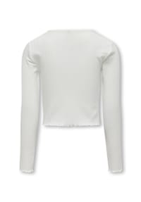 ONLY® - Shirt "Kognella", Rüschen-Detail, für Kinder - CLOUD D