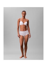 Calvin Klein - Icon Cotton Modal Bügel-BH, schmale Träger, für Damen - 100 WHITE