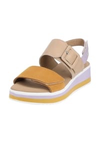igi&co® - Leder Sandalen - Braun/LIla