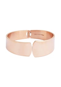 Adelia's Bold Style - Armband – Armreif aus Edelstahl Ø 5,3 cm cm - gold