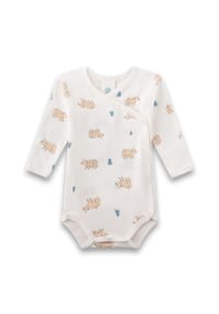 Sanetta - Wickelbody, Baumwolle, für Babys und Kleinkinder - 1948 WH. PEBBLE