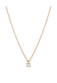 VANDENBERG - Damen Ohrstecker, 375er Gelbgold mit 2 Diamanten, zus. ca. 0,1 Karat - GELBGOLD