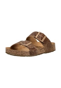 HAFLINGER - Leder Hausschuhe - Braun