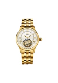 Meister Anker - Armbanduhr Rubin - weiß