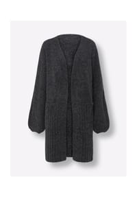 heine - Strickjacke - anthrazit-meliert