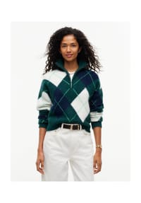 TOMMY Jeans - Pullover, Wollanteil, für Damen - MCD  GREEN